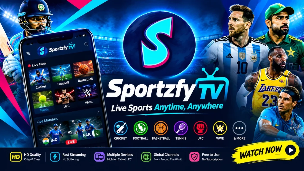Sportzfy TV APK
